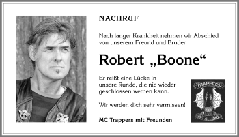 Traueranzeige von Robert  von Allgäuer Zeitung,Kempten