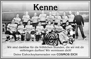 Traueranzeige von Kenne  von Allgäuer Zeitung,Kempten