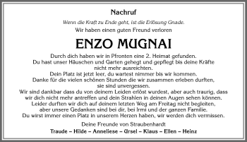 Traueranzeige von Enzo Mugnai von Allgäuer Zeitung, Füssen