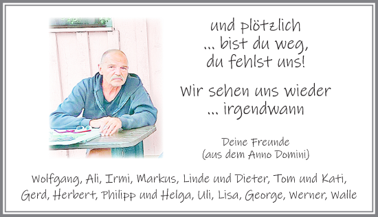 Traueranzeige von Du fehlst uns  von Memminger Zeitung