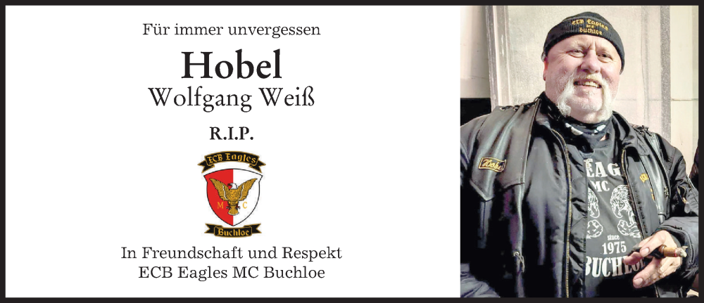  Traueranzeige für Wolfgang Weiß vom 19.11.2022 aus Allgäuer Zeitung, Kaufbeuren/Buchloe