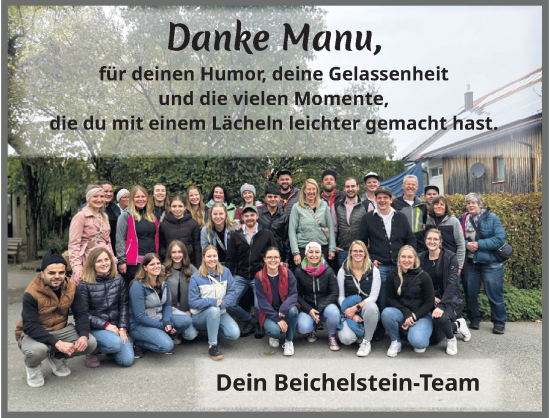 Traueranzeige von Manuel Häupl von Allgäuer Zeitung, Füssen