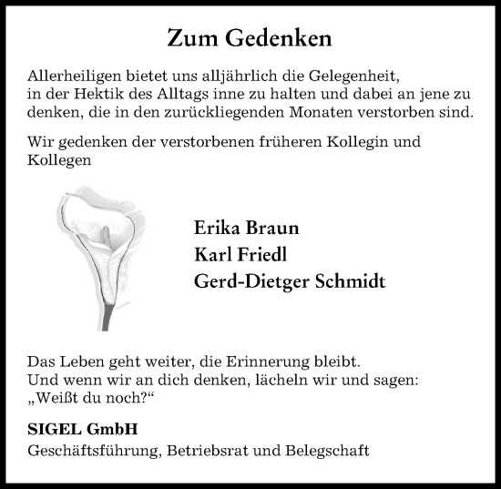 Traueranzeige von In Gedenken  von Donauwörther Zeitung