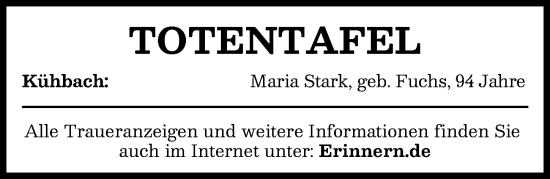 Traueranzeige von Totentafel vom 23.11.2024 von Aichacher Nachrichten