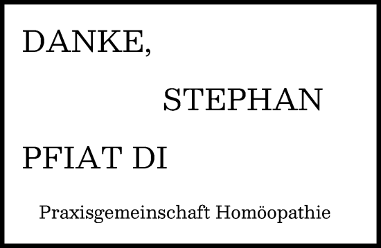 Traueranzeige von Stephan  von Landsberger Tagblatt